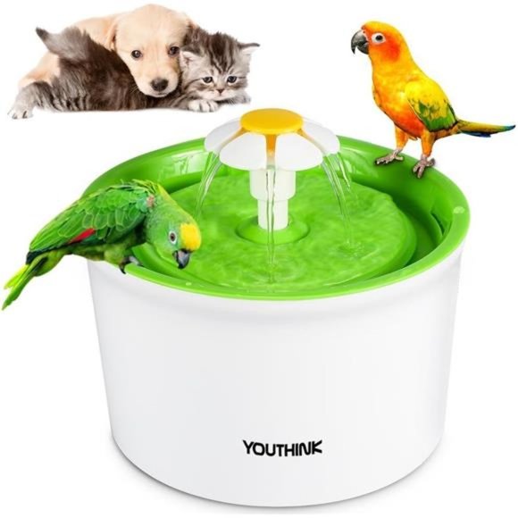 Cat Water Fountain,56oz/1.6L Automatic Pet Water Fountain Dog Water Dispenser - Picture 1 of 6